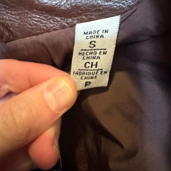 Brown Levi Strauss Moto Jacket - Picture 6 of 6